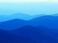 Blaue Berge bearb